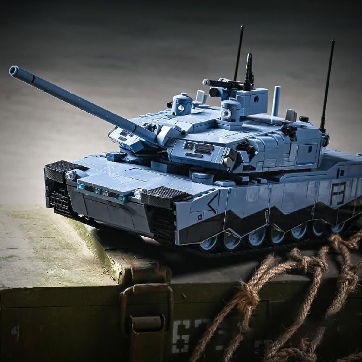 Amazon.com: Lemess Military Abrams X Armored Tank Building Kit