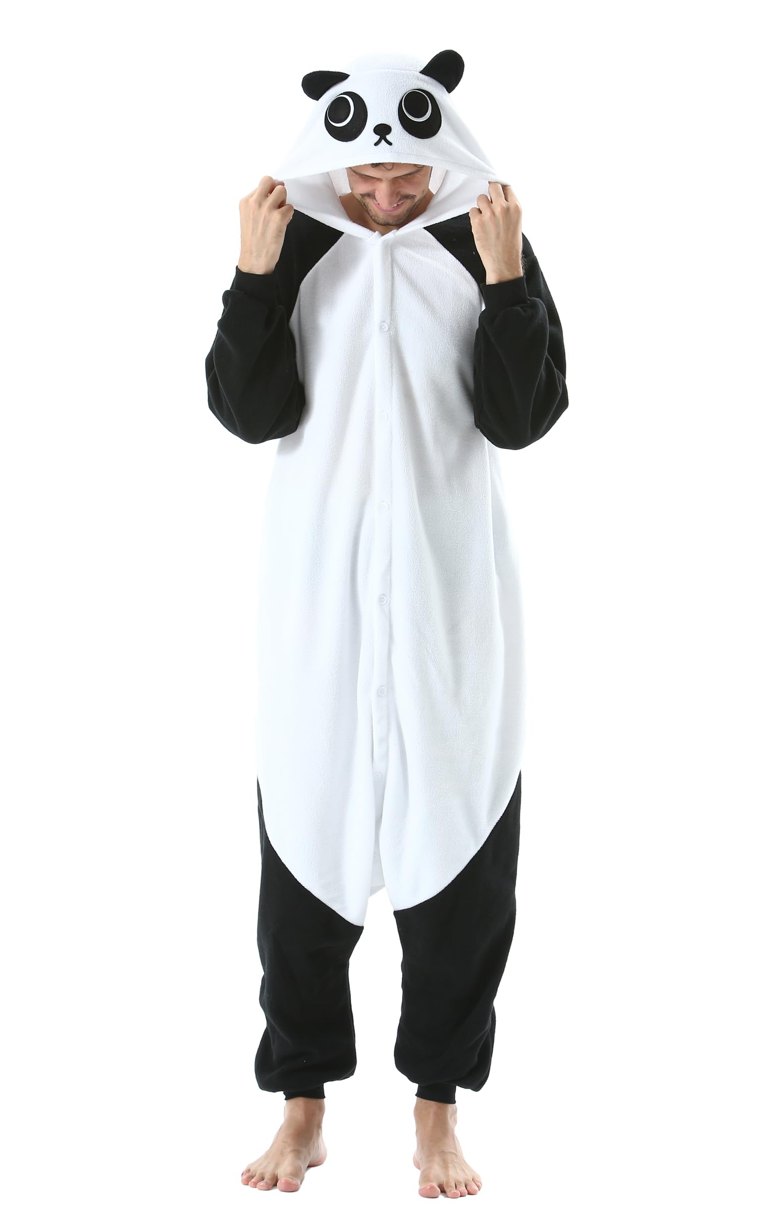 SimZoo Adulto Disfraz Pijama Unisex Pijama Kigurumi Onesie para Carnaval Halloween Cosplay Ropa de Dormir Traje de Disfraz para Navidad Festival Mujer y Hombre — view 35