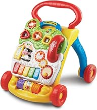 Costway 2 In 1 Hohenverstellbare Lauflernhilfe Baby Walker Mit Musik Und Lichter Gehfrei Klappbar Laufhilfe Mit Spielbogen Lauflernwagen Laufstuhl 75 X 60 X 70 Cm Blau Amazon De Baby