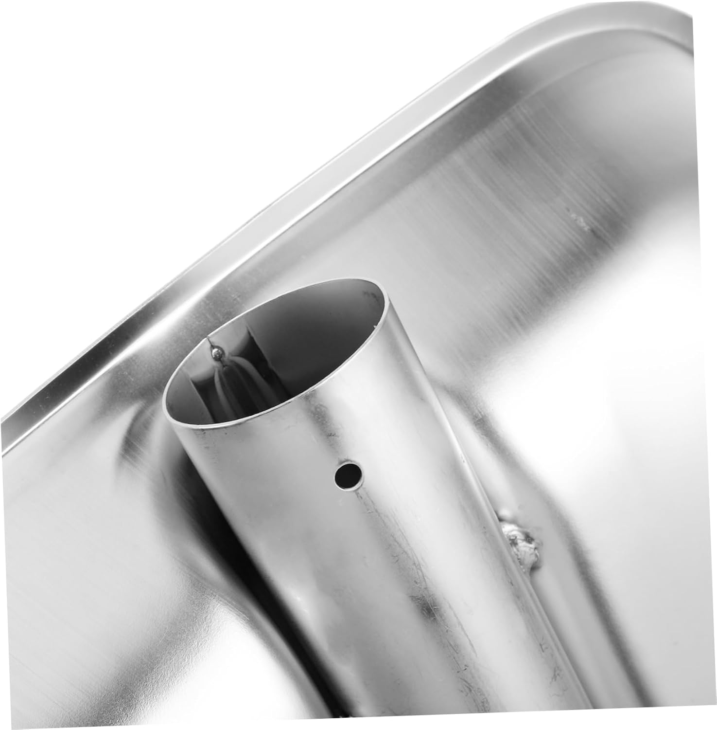 Luxshiny Stainless Steel Snow Shovel Heavy Duty Replacement Tool for Efficient Snow Removal Grain Handling and Outdoor Use Ergonomic Design Easy Installation Reinforced Material