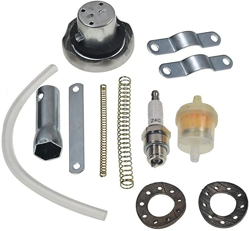 Miniatura 9 de Kit de motor de bicicleta de 100 cc, motor de gasolina de 2 tiempos, juego completo de piñones de 44 dientes, juego completo motorizado, kit de