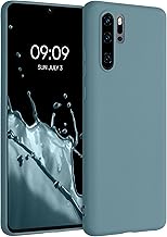 kwmobile Case Compatible with Huawei P30 Pro Case - Soft TPU Silicone Case - Cover Suitable for Wireless Charging - Arctic Night