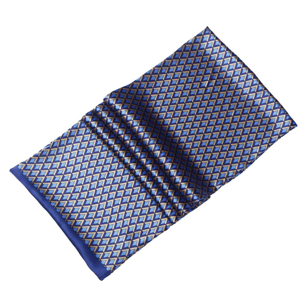 100% seda Paisley flores pañuelo de cuello bufanda de los hombres