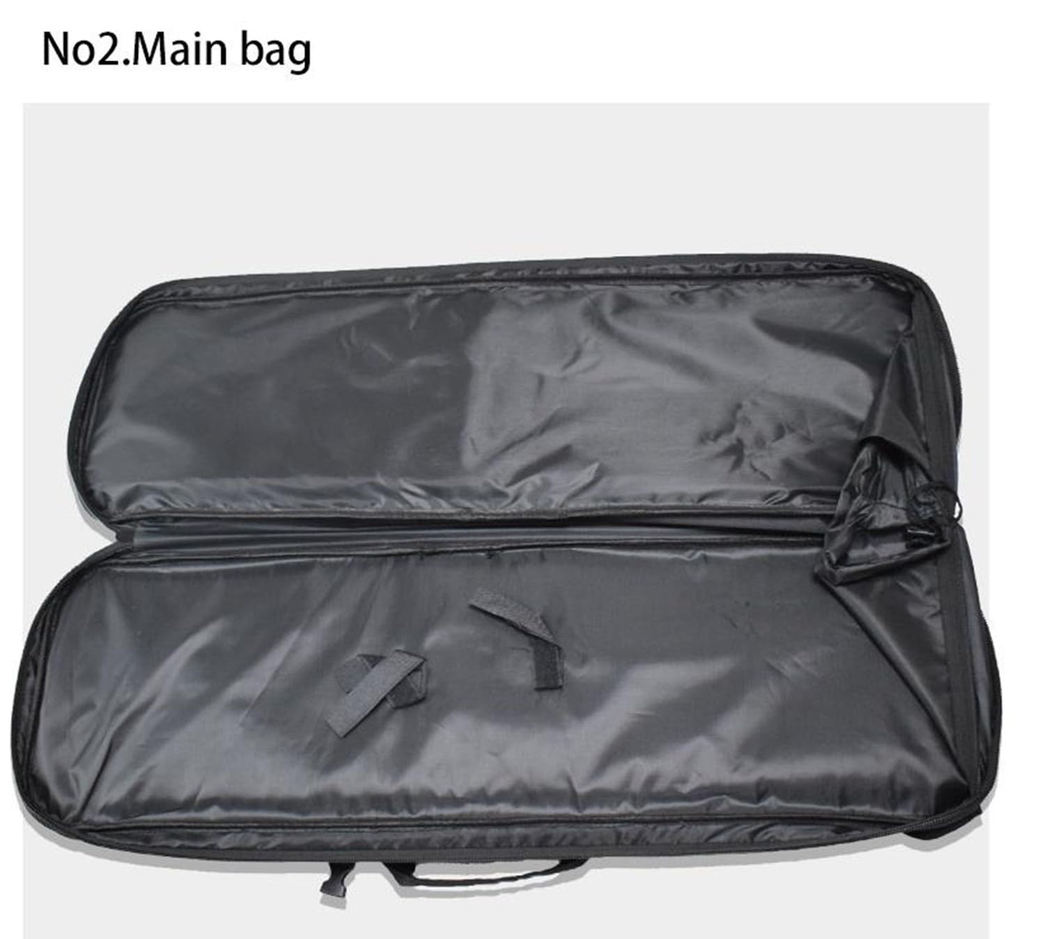 Bolsa Táctica de Escopeta, Estuche de Pistola Acolchado Suave, Bolsa de Escopeta Airsoft, Bolsa para Rifles, Mochila de Almacenamiento para Pistola y Revista B,118cm