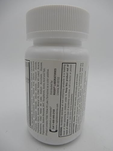 Miniatura 3 de Rugby Tab-A-Vite Multivitamínico con hierro y multivitamínico beta-caroteno  suplemento mineral - 100 tabletas