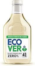 Ecover Zero Non-Bio Laundry Detergent, Laundry Washing Liquid, For Sensitive Skin, Baby Laundry 1 x 40 Washes, 1 x 1.43L