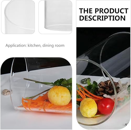 Miniatura 7 de NOLITOY 1pc Vajilla de vidrio Portavelas Vidrio esmerilado Sublimación Vidrio redondo Tazón Jarrones Decorativos Candy Storage Dish Glass Serving