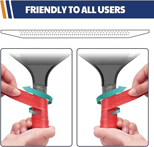 Miniatura 8 de JAYA Cinta de Agarre para Pala de Pickleball, Paquete de 2 o 5 Cintas de Agarre de Repuesto para Pickleball, Absorbe la Humedad y Cómoda Cinta de