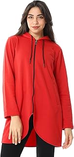 CAESAR Womens Women Hoodie With Front Zipper Hoodie