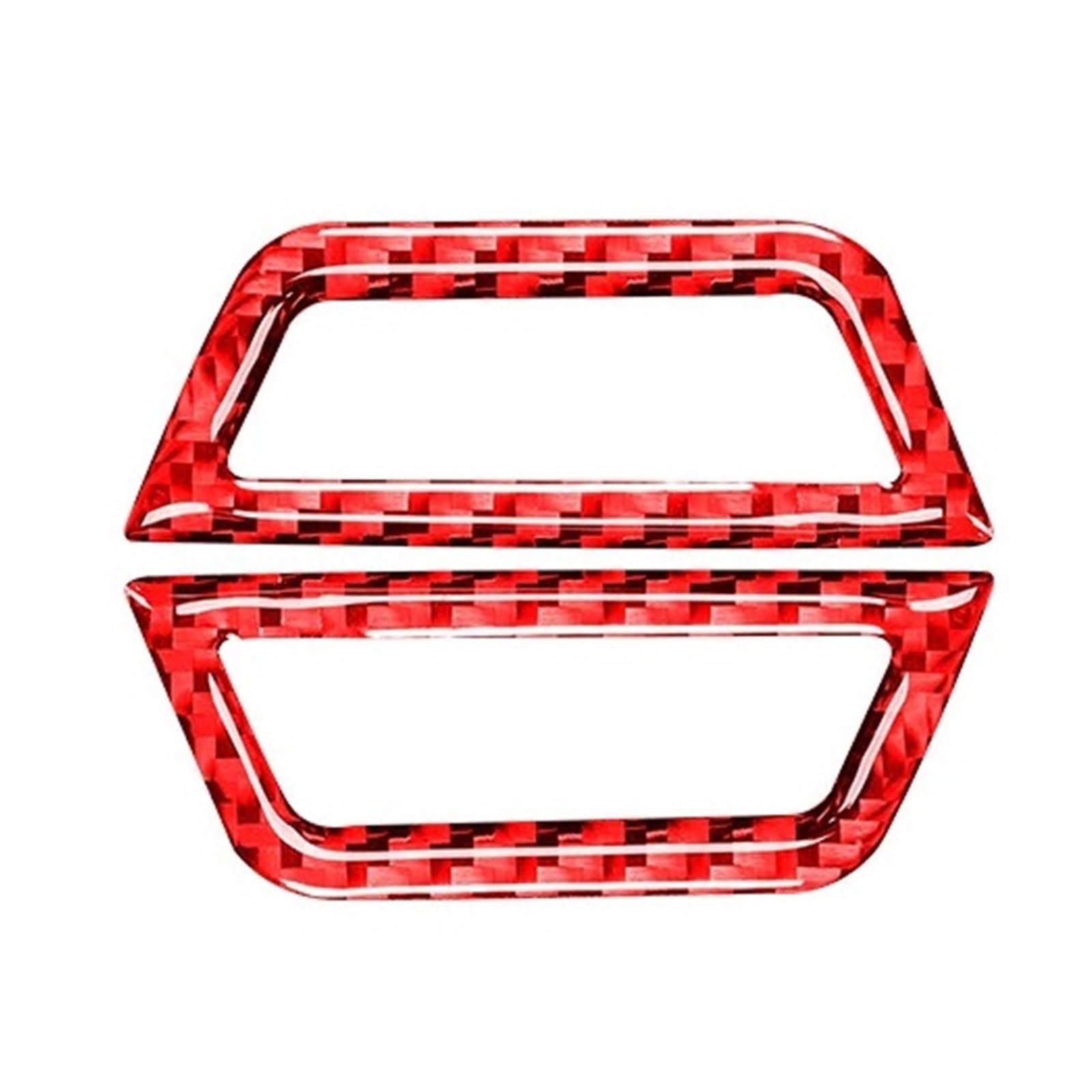 THXZINGLWG Compatible for BMW 3 Series E46 323i 328i 330i 325i 1999-2004 Accessories Carbon Fiber Interior Car Rear Roof Vents Trim Cover Stickers(TYPE1)