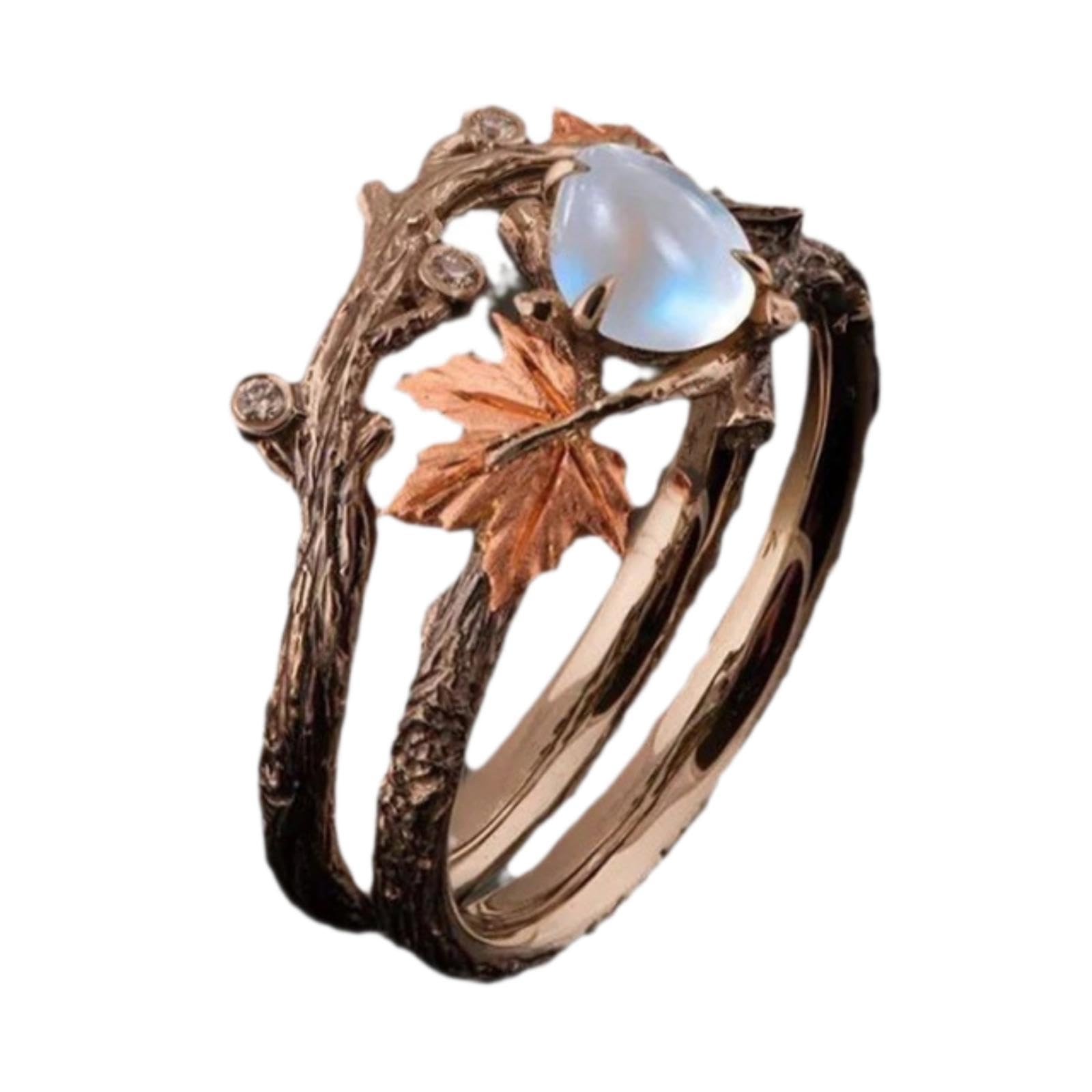 Women Ring Vintage Style Trendy Elegant Charm for Birthday Halloween Wedding |Jewelry & Watches | Fashion Jewelry | Rings-image-13
