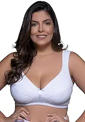 Sutiã Reforçado Sem Aro com Renda Bruvi (1571) Plus Size