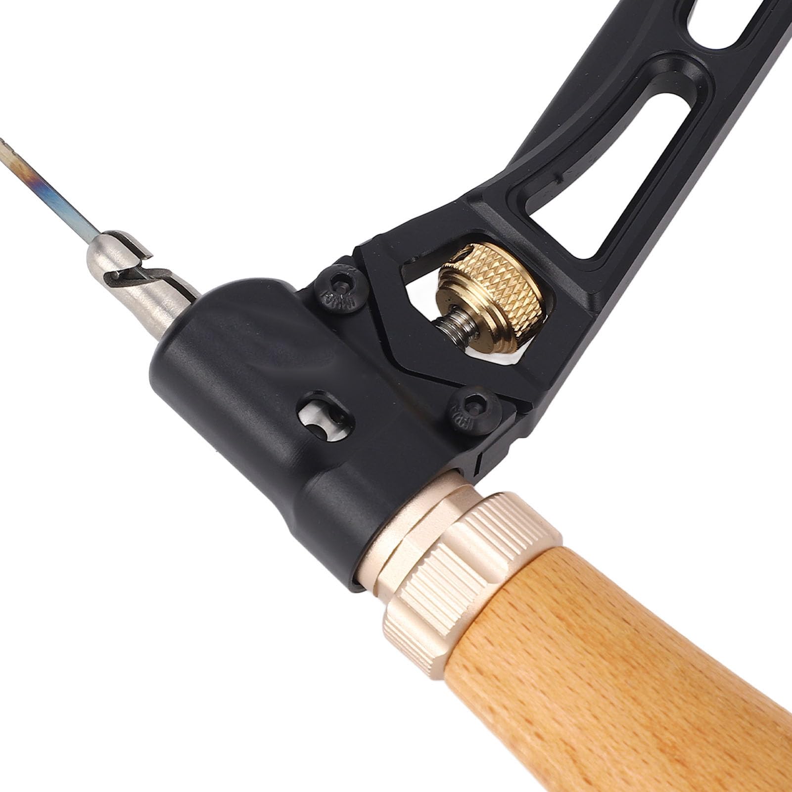 Afire el Marco de Acero con 7 Hambrientos de Sierra, Profundidad de Sierra de 10 Cm, Juego de Sierra para Manos para Carpintería en Forma de U, Sierra Manual Multifunción para