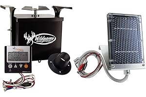Wildgame Innovations 6V Digital Power Control & Outdoor Hunting Power Deer Feeder...
