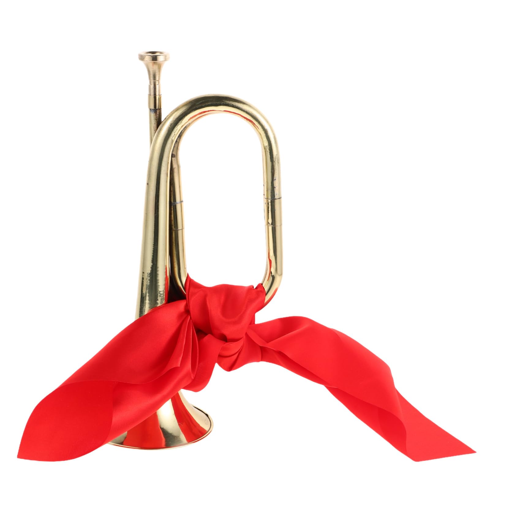 Anfänger Trompete Messing Signalhorn Mit Austauschbarem Mundstück Klarer Klang Robustes Blechblasinstrument Für Schulorchester Musikband Jugend