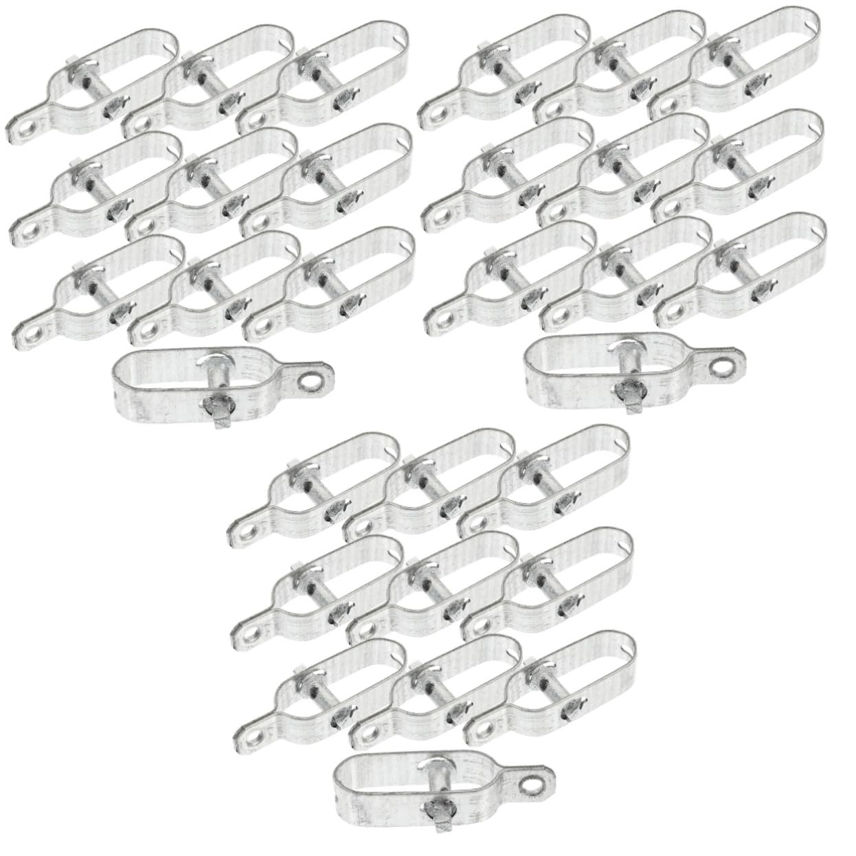 MAGICLULU 3 Series Tensor De Alambre Ajustado Herramienta De Alambre De Acero Tensor De Cuerda De Alambre De Jardín Tensores De Trinquete Pesado para En Línea Silver Planchar 10 Piezas X 3