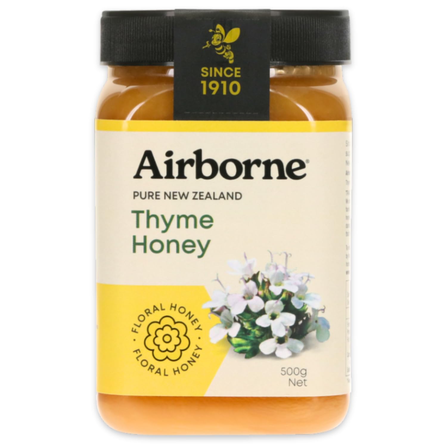 Airborne (New Zealand) Thyme Honey 500g / 1.1lbs