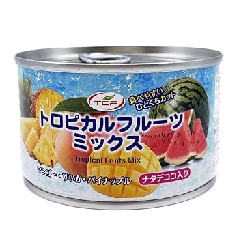 トロピカル　デザート トロピカルサマーパフェ オレンジとカシスのシャーベット パイン