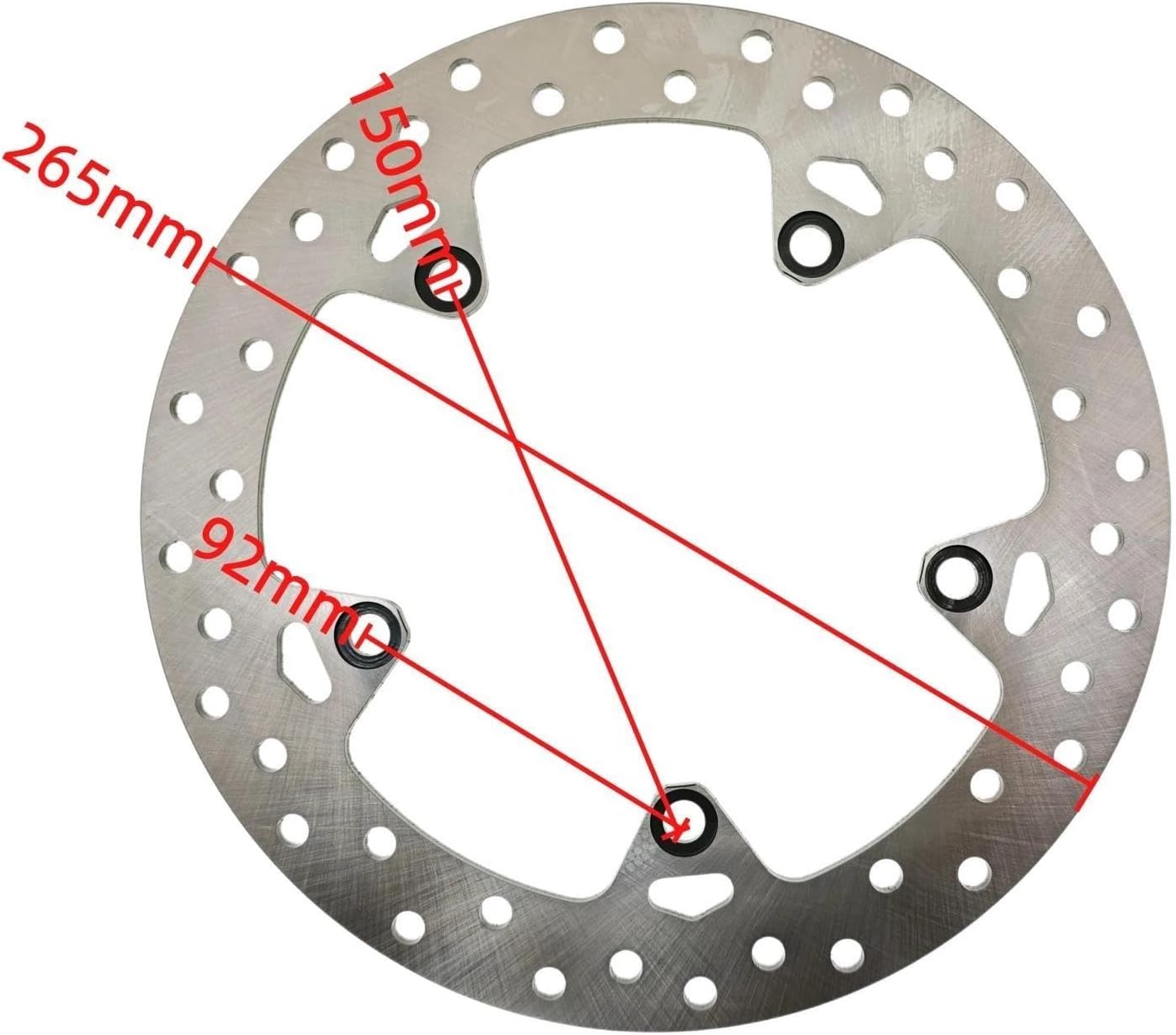 Rear Brake Disc Rotor Fit For B R N T 14-21 R1200GS 02-13