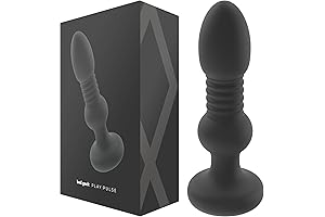Thrusting Anal Plug: Prostate Massager and Unisex Vibrator