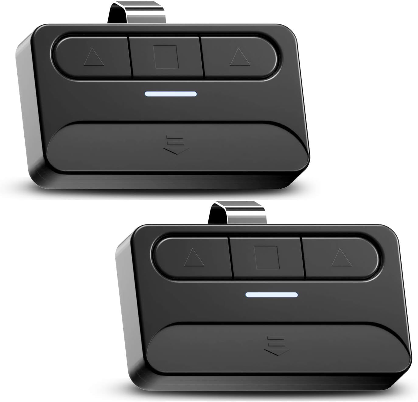 Garage Door Opener Remote 2 Pack, Purple Learn Button Compatible with Chamberlain Craftsman Liftmaster 371LM, 373LM Security+ 315MHz
