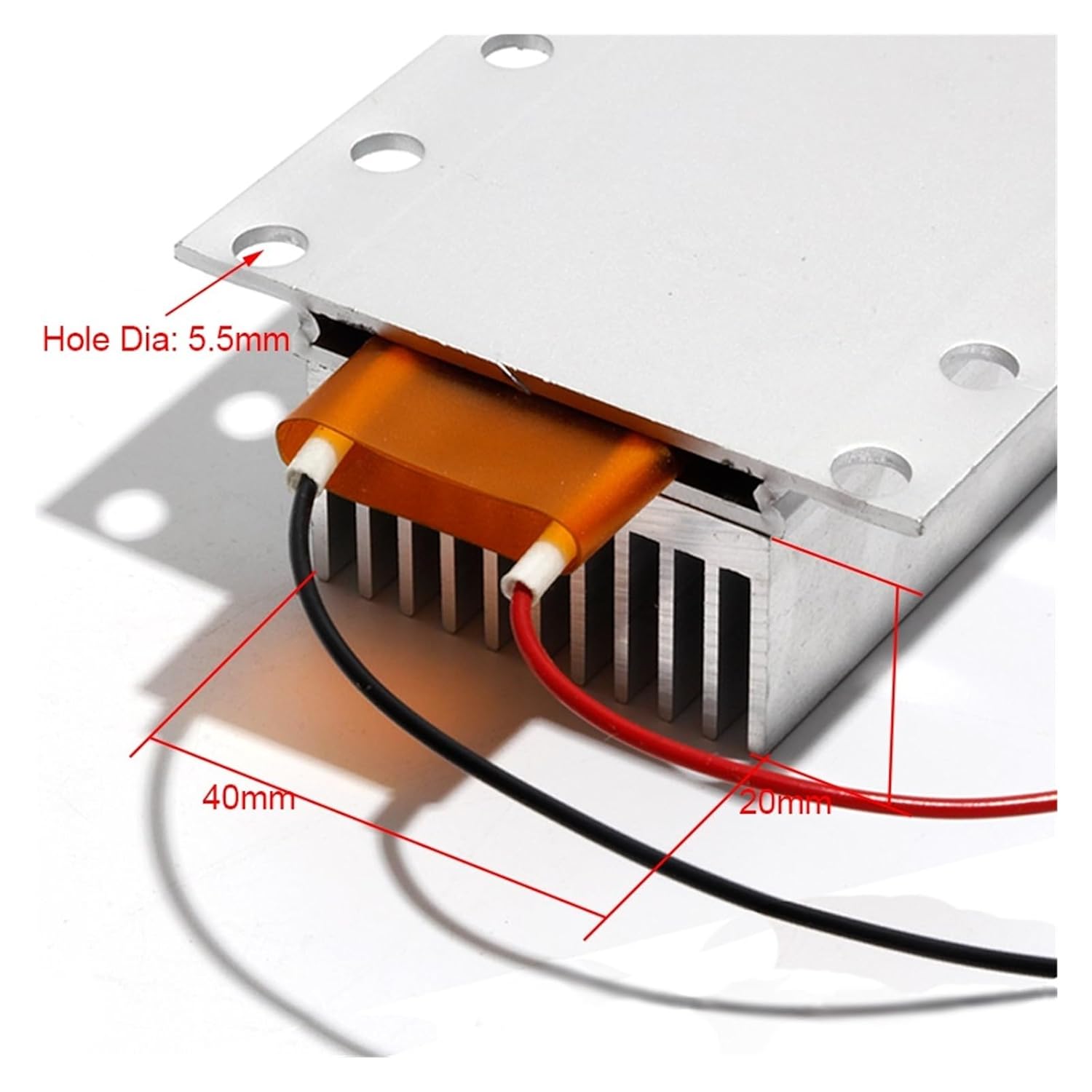 PTC18 12/24/220V Electric Cabinet Constant Temperature Long-Life Insulated Comb-Shaped Heater Dehumidification Aantifreeze(24V 60C 8-25W)