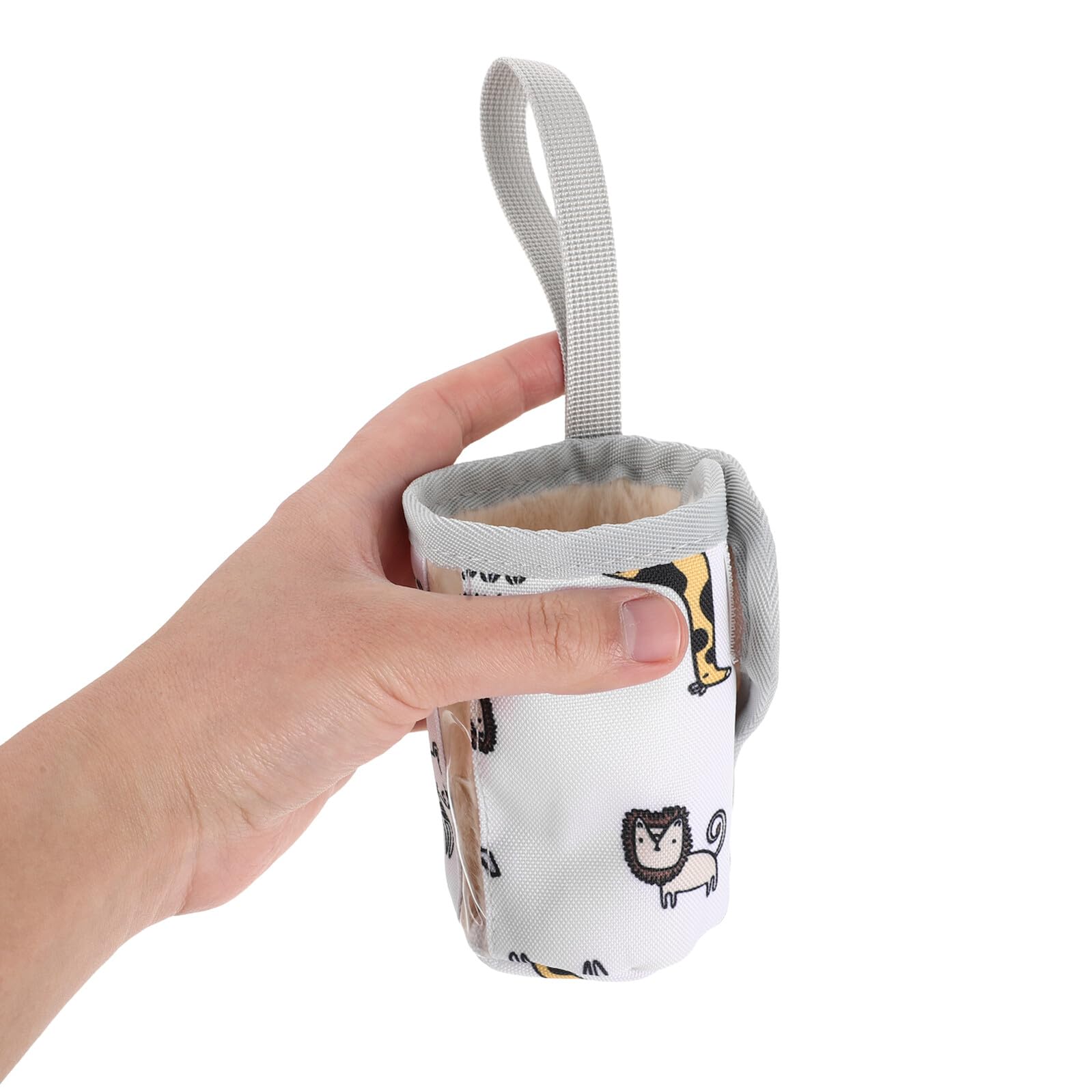 Bolsa Térmica para Biberones 2 Piezas Tamaño Mediano, Funda Aislante para Biberón Cuello Estándar, Protección Anti-caídas Portátil para Leche Materna en Viajes y