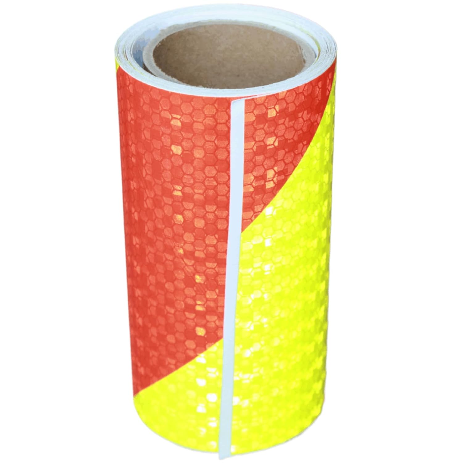 Reflective Tape 6 inch Wide, Outdoor Waterproof Hazard Conspicuity Safety Warning Industrial Marking Tape (11 feet)
