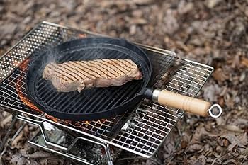 鉄製 22cm 10枚グリルパン標準（木製台）トキワ送料無料 Amazon｜池永鉄工(Ikenaga Iron Works) グリルパン 木柄付き IH・ガス