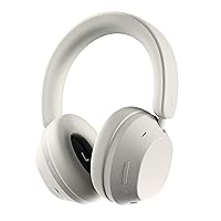 Clemm Ambience Over-Ear Headphones: ANC, Transparency Mode, 65H Playtime, 40mm Drivers, Memory Foam - Ivory