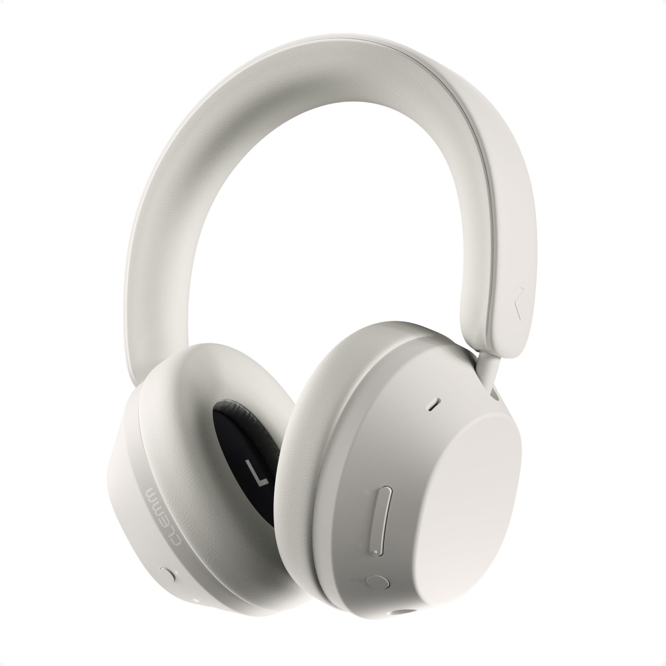 clemm ambiance over-ear headphones ivory noise cancelling