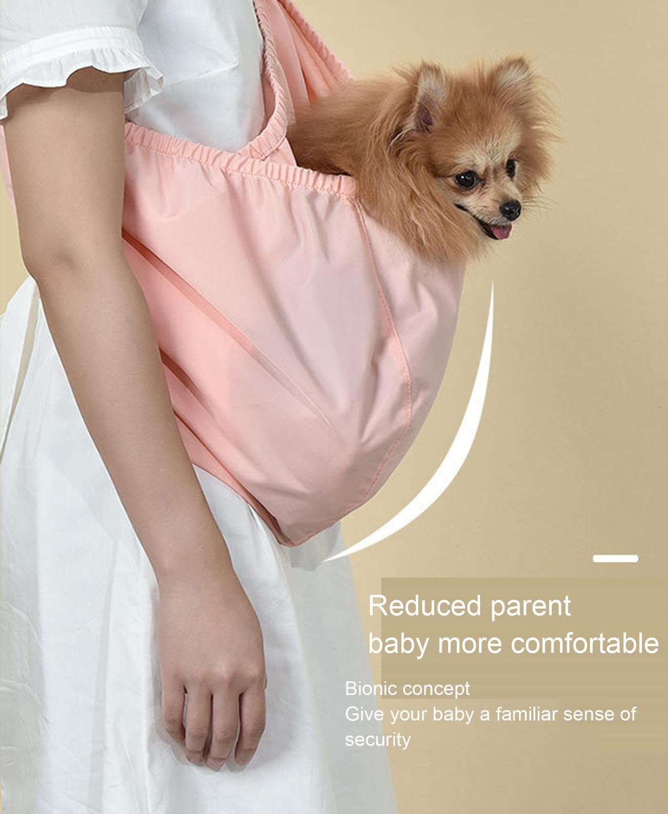 CYBERNOVA Petit Chien Chat Pet Sling Carrier Pour 1-7,5kg, Avec Poche, Sac à Main Libre Pour Chien Chat Chiot Sac De Transport Pour Voyager Et Marcher En Plein Air (Bleu