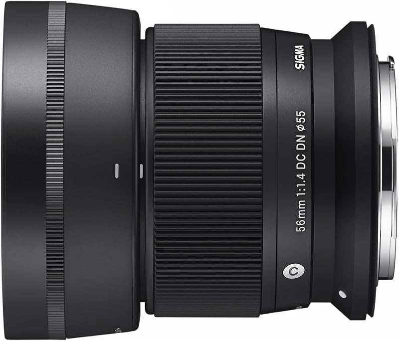 56mm F 1.4 DC DN for RF Mount | 10 elements in 6 groups 55mm Filter Size 9 Rounded Diaphragm