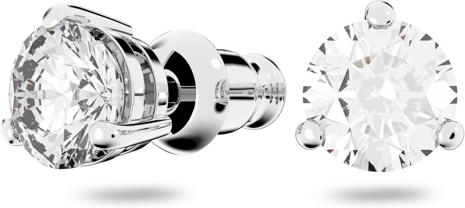 Swarovski Solitaire Crystal Earrings