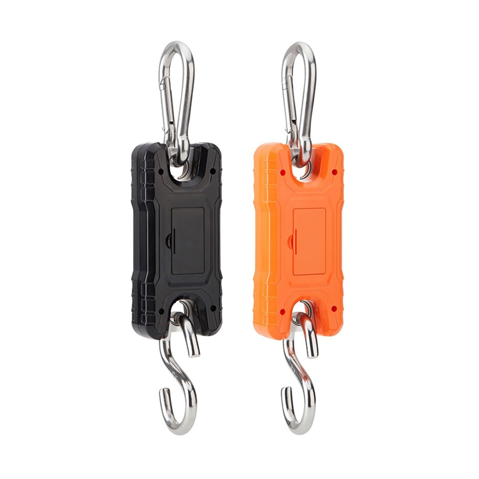 Bilancia Digitale sospesa Bilancia Digitale da Gru 500 kg, Bilancia Portatile con Gancio sospeso retroilluminazione, alimentata a Batteria Gancio per Gru per carichi Pesanti(Oranje)