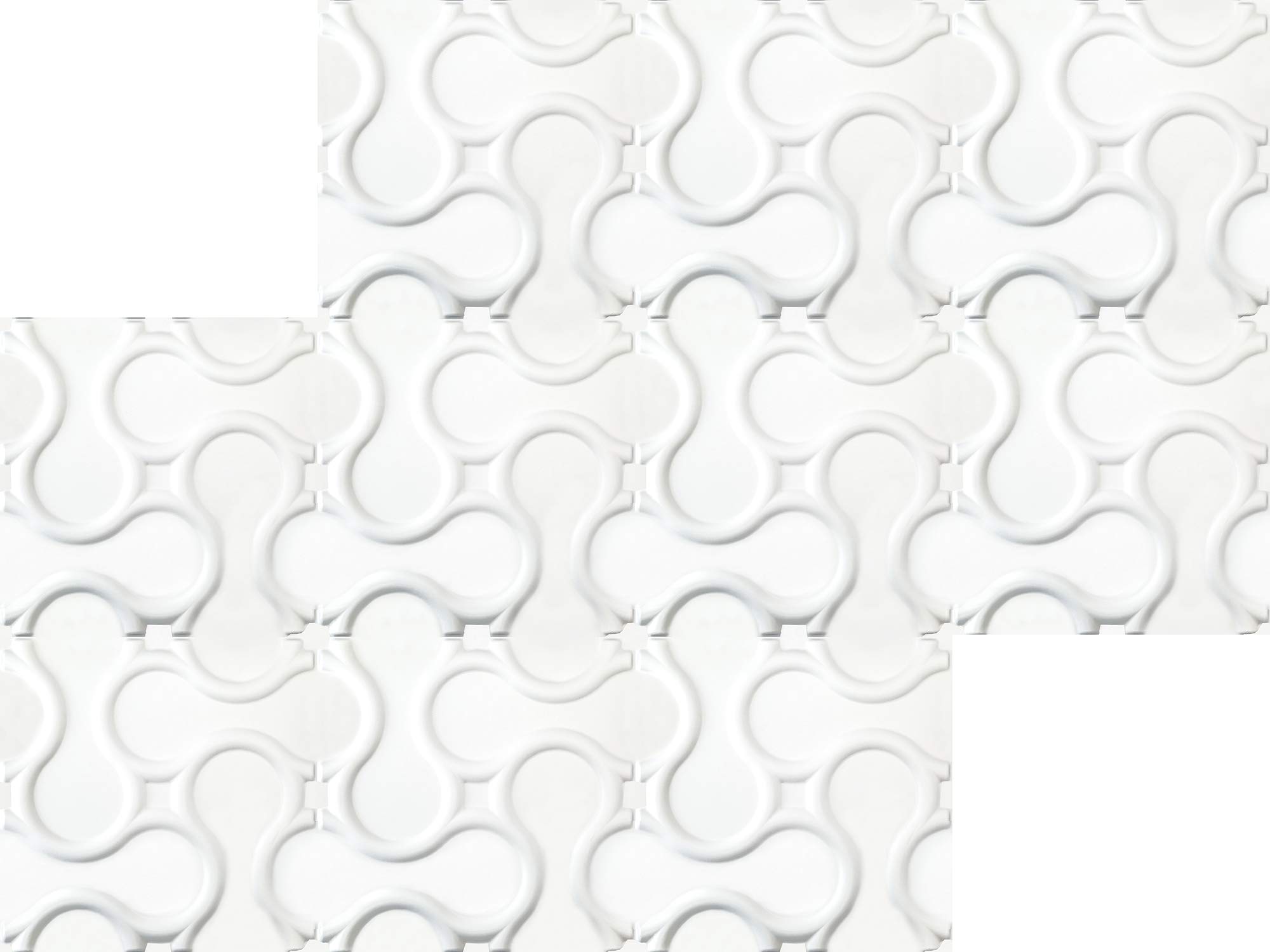 Paneles de pared 3D, caña de azúcar & fibra de bambú blanco - paneles 100% naturales Revestimiento de pared (60x60cm RATTAN, 25 metros cuadrados), revestimiento, paneles de techo,