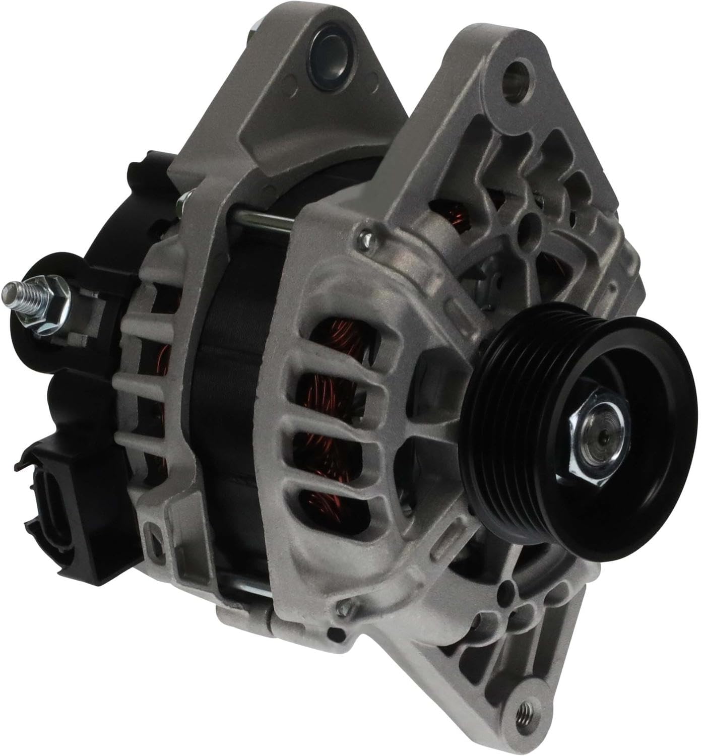 OEG Parts New Alternator Compatible With Hyundai Accent L4 1.6L 2012-2017, Veloster 1.6L Naturally Aspirated 2012-2017 37300-2B300, 37300-2B500, 37300-2B510, 2607372, 2608483, 2616741