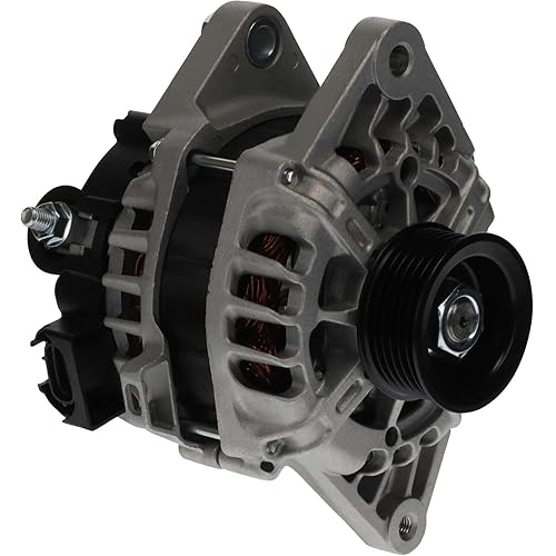 OEG Parts New Alternator Compatible With Hyundai Accent L4 1.6L 2012-2017, Veloster 1.6L Naturally Aspirated 2012-2017 37300-2B300, 37300-2B500, 37300-2B510, 2607372, 2608483, 2616741