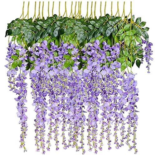 Fleurs de Vigne Artificielle pour Créer une Ambiance de Fête à la Maison