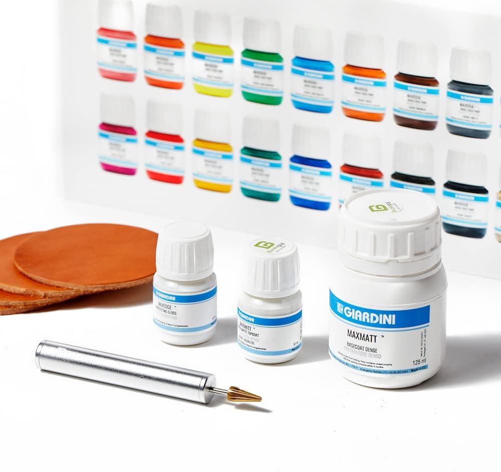 Buckleguy.com Leather Edge Paint Starter Kit, 6 pc Set