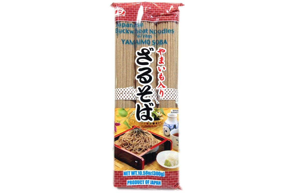 Jfc Buckwheat Noodles Japanese Yamaimo Soba With Yam 10.58-Ounce (Pack Of 12)