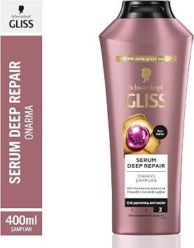 Gliss Serum Deep Repair Shampoo 400 ml