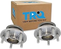 Vista 180 de Conjunto de buje y rodamiento de rueda trasera izquierda y derecha TRQ 2 piezas Compatible con Mazda CX-9 2007-2015 Todo Tracción