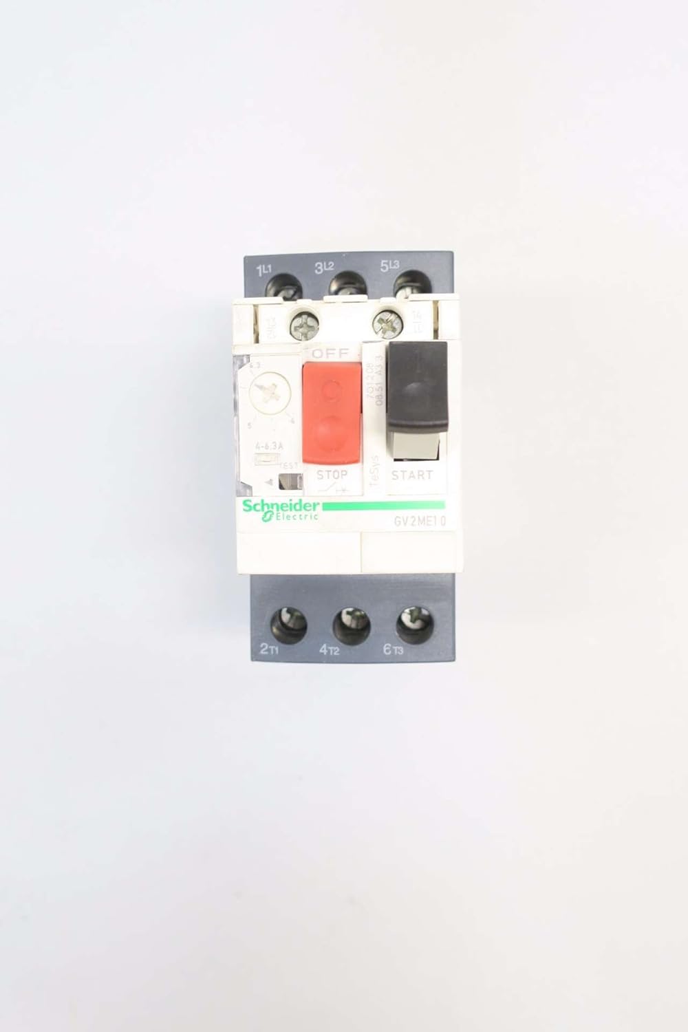 SCHNEIDER GV2ME10 3HP 4-6.3A AMP Manual Motor Starter D567380