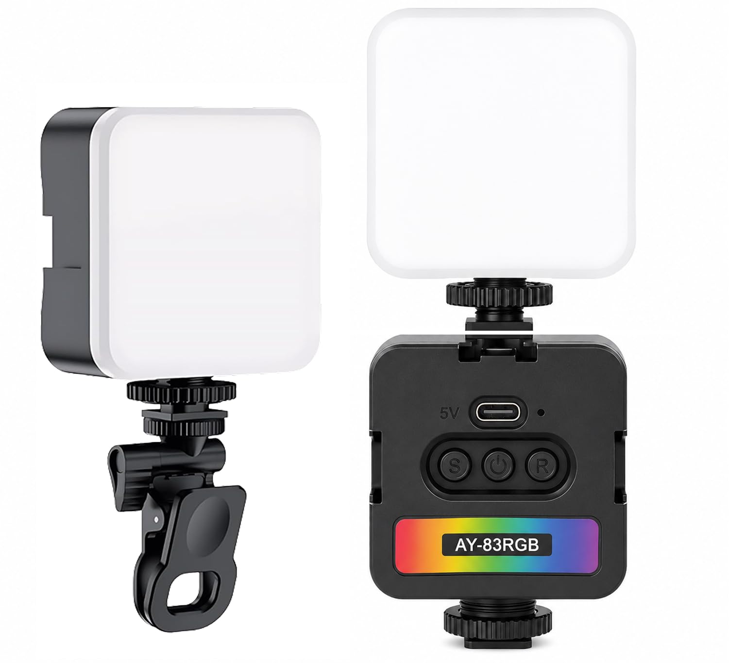 COVACURE LED Pocket Video Mobile Light – 40+ RGB Colors | Pocket LED Light for Selfie, Photography, Video Shooting, Meeting, Laptop, Tablet, Smartphone Lighting Dimmable & Rechargeable Type C-picture-23