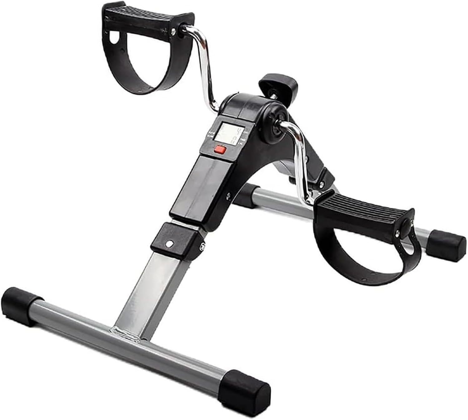 Mini bicicleta portátil plegable con pantalla LCD miniatura 1