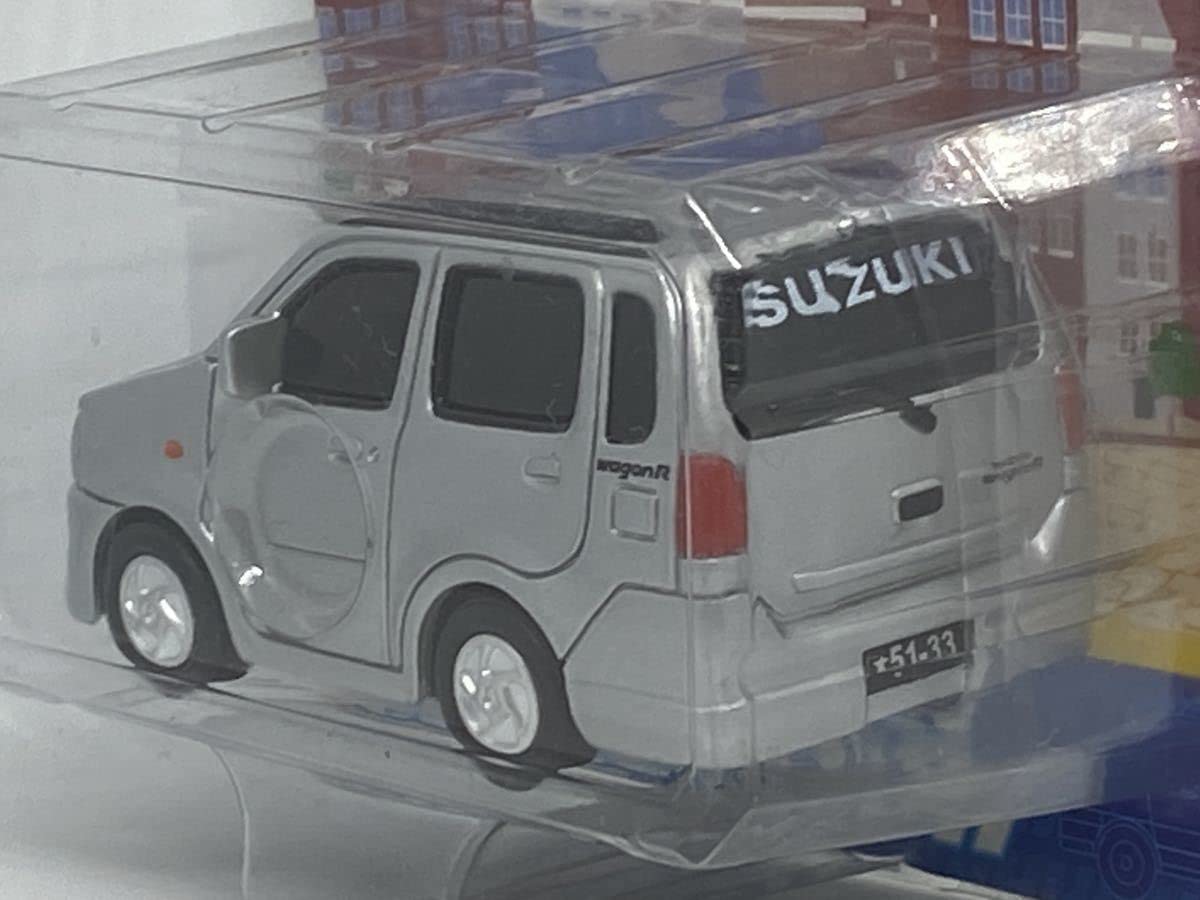 Amazon | リトルカー コレクション 03 スズキ ワゴンR 2代目 シルバー