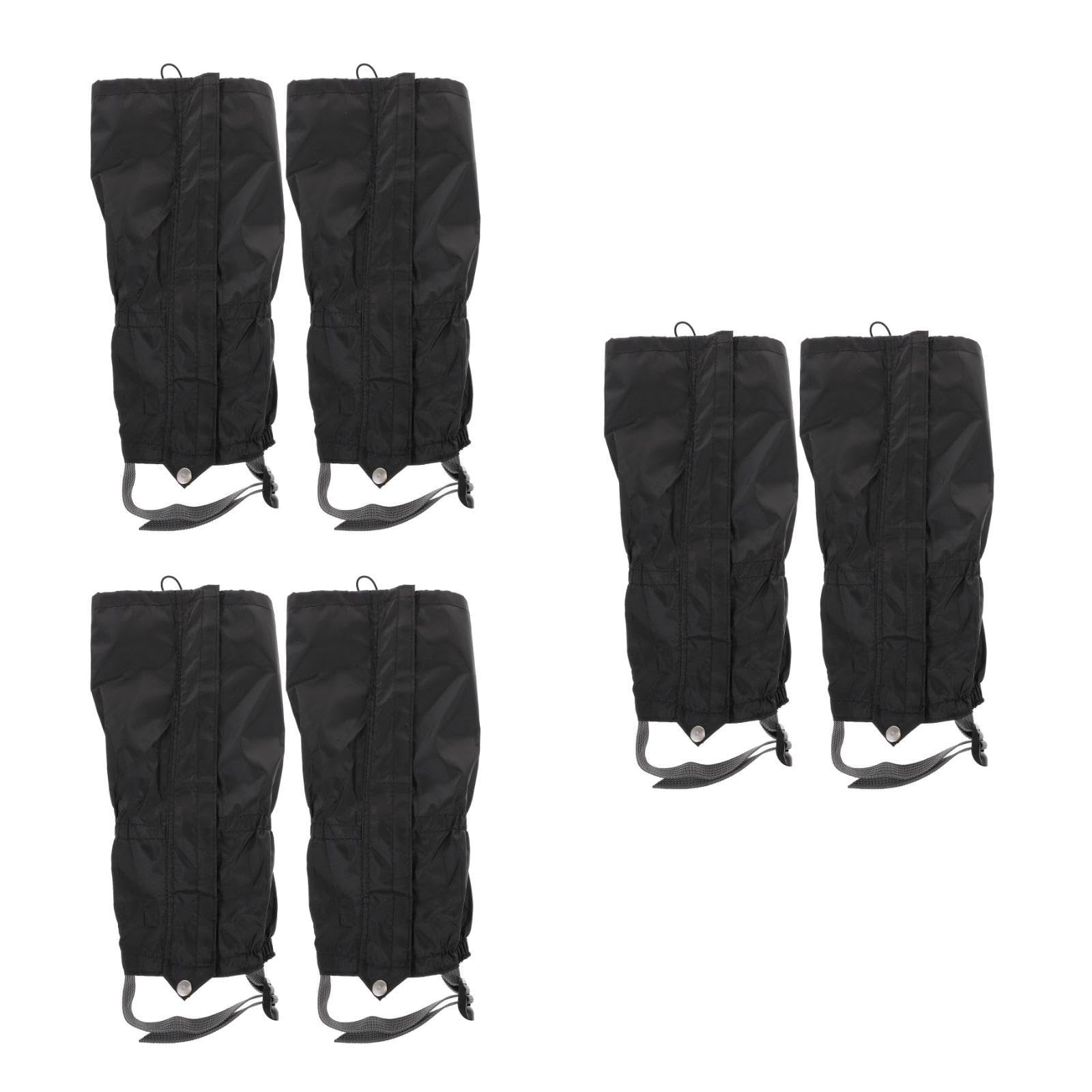 BESPORTBLE 6pièces Guêtres De Randonnée Ajustables De Jambes Étanches pour Activités De Plein