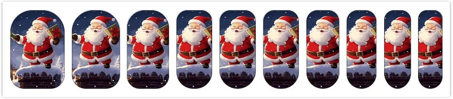 Nail Strips Bundle Full Wrap Long Lasting Nail Polish Strips Easy Application and Removal Salon Quality Self Adhesive Art Stickers for Women Gifts