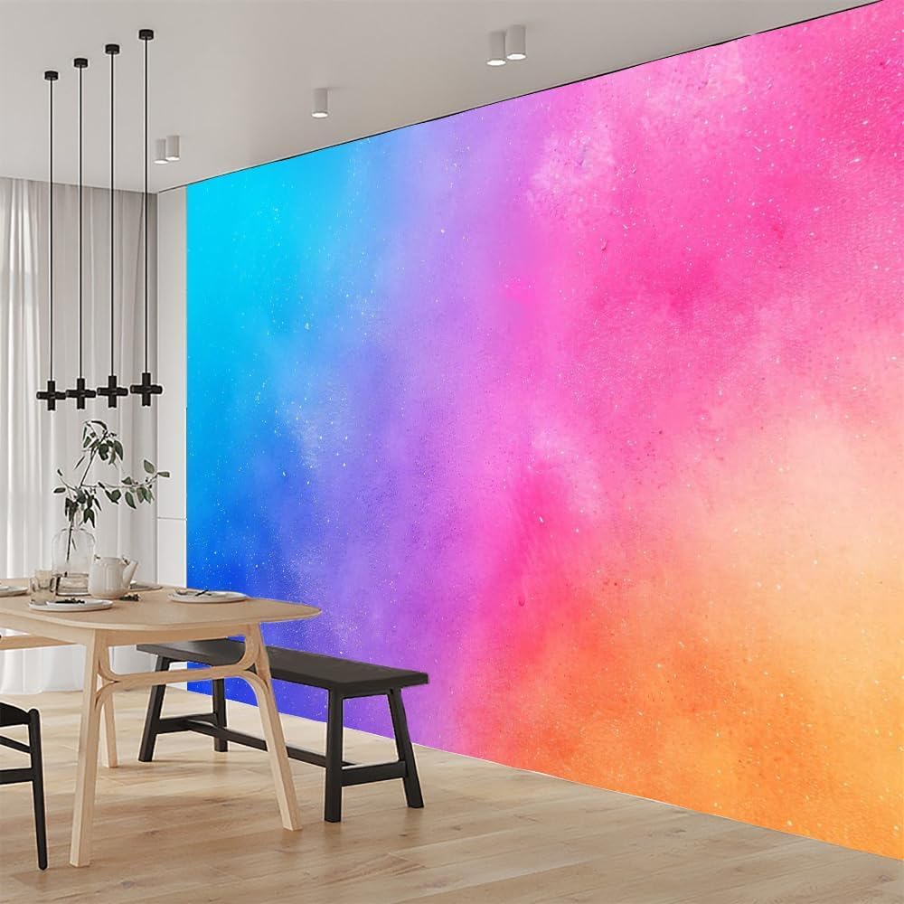 Papier Peint Panoramique Ciel Étoilé pour Chambre Enfant et Salon